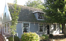 schilderwerk aan houten woning